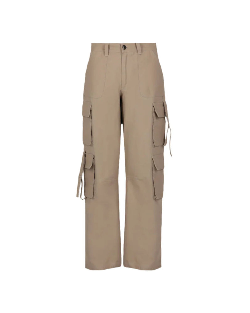 Pantalón Parallelo Clemont Mujer Color Nude Frontal