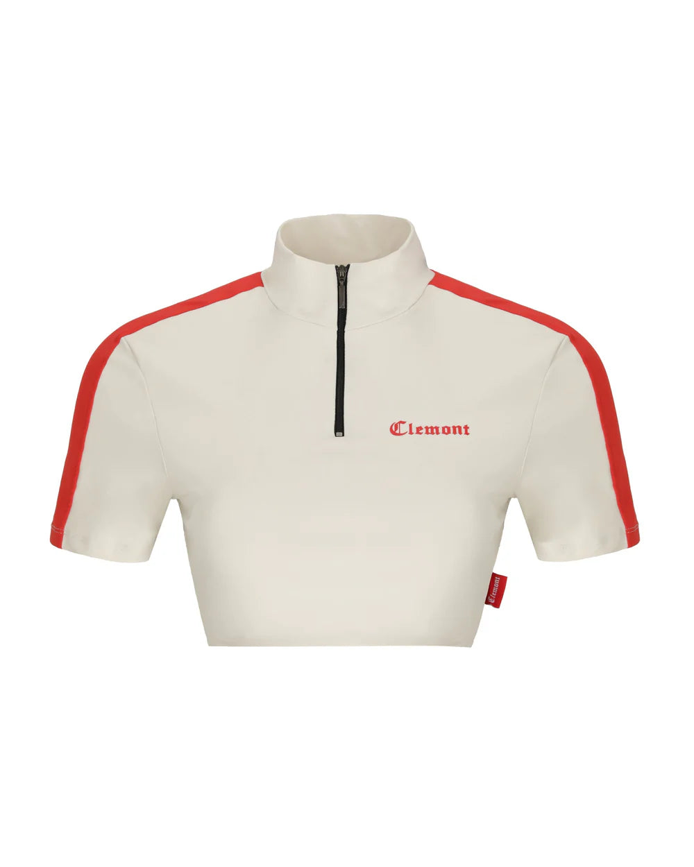 Crop Top Luminosa Clemont Crema Mujer Frontal