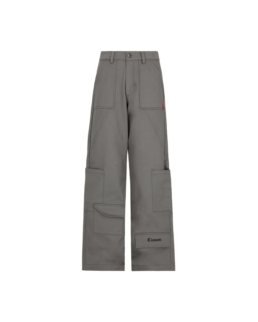 Pantalón Radioso Gris Mujer Clemont Detrás
