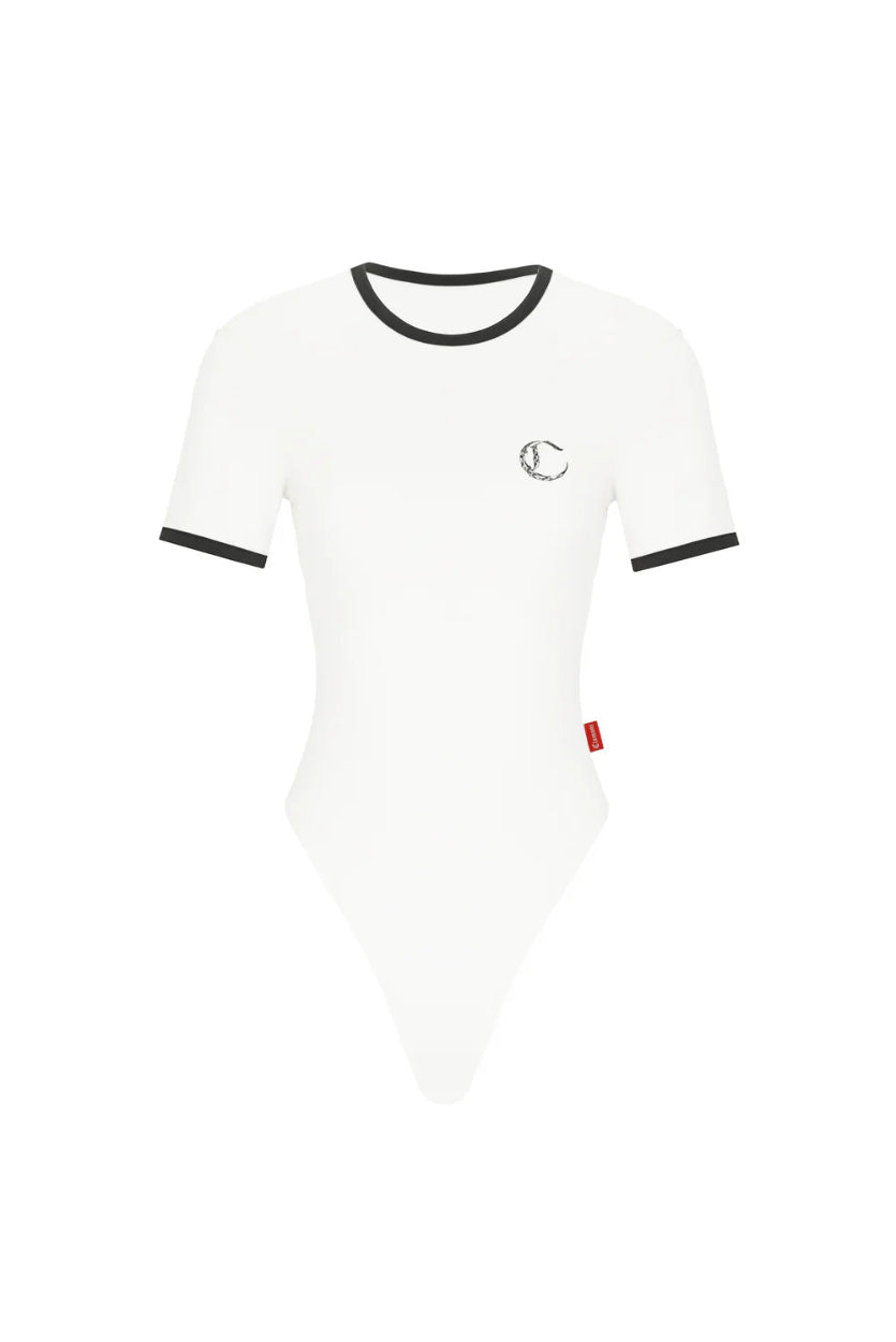 Body Semplicitá Clemont Mujer Color Crema Frontal