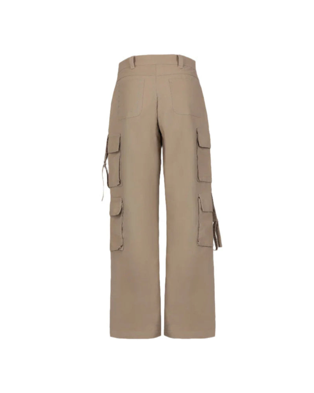 Pantalón Parallelo Clemont Mujer Color Nude Detrás