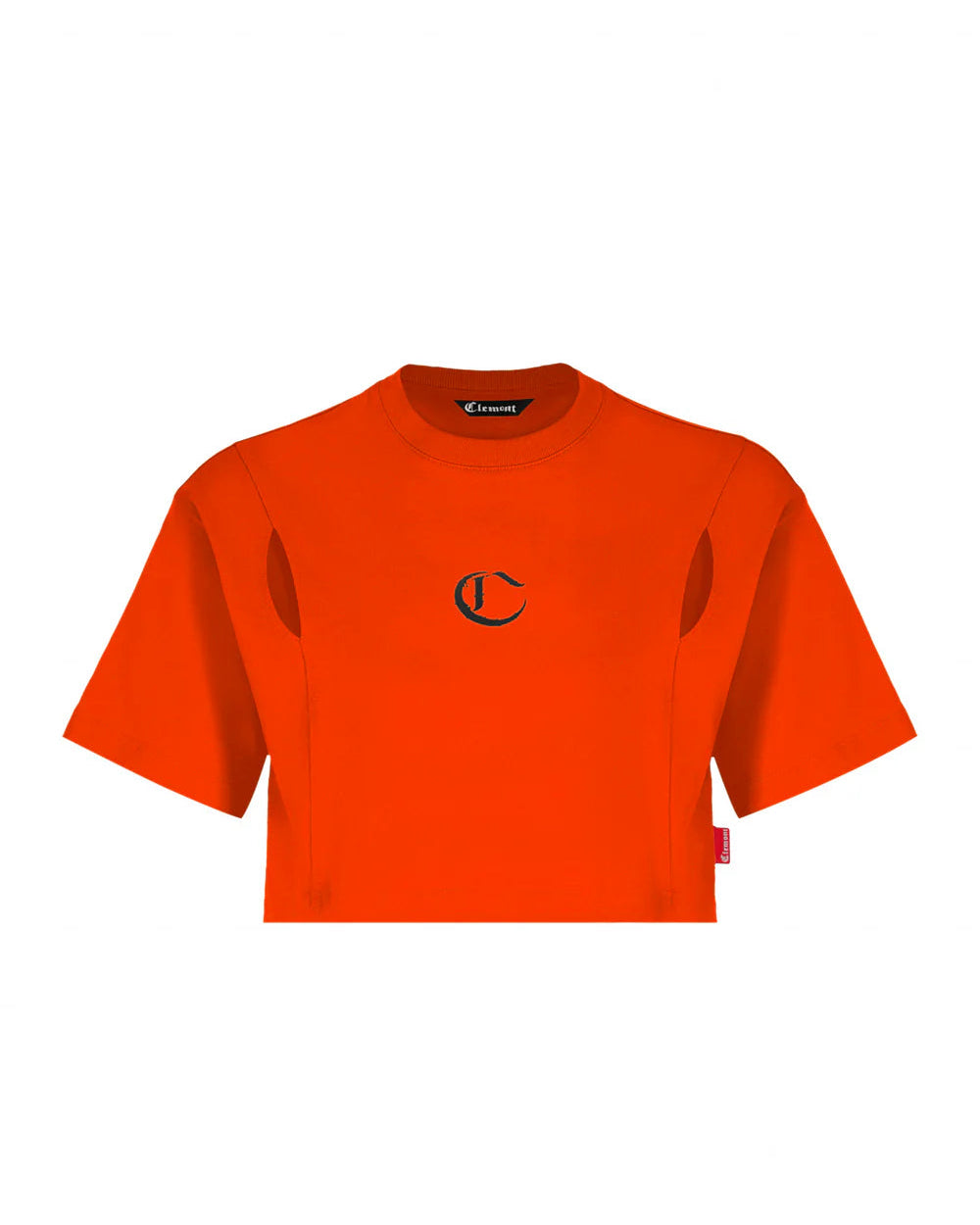 Crop Top Armonioso Clemont Mujer Color Rojo Frontal