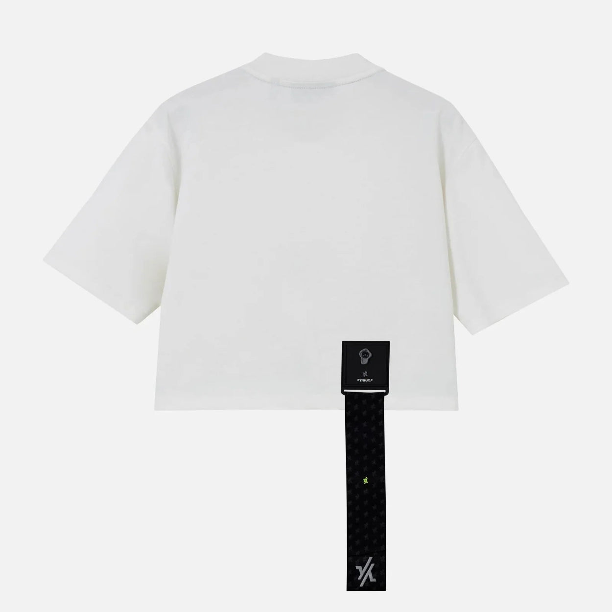 Crop Top Xclusive Y/out Blanco Mujer Detrás