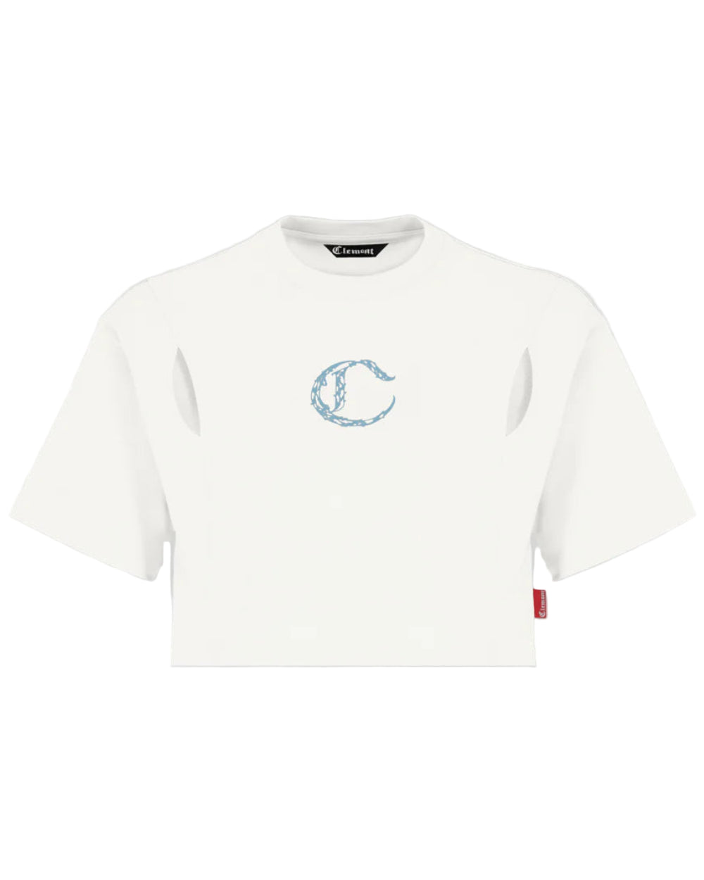 Crop Top Sacralitá Clemont Crema Mujer Frontal