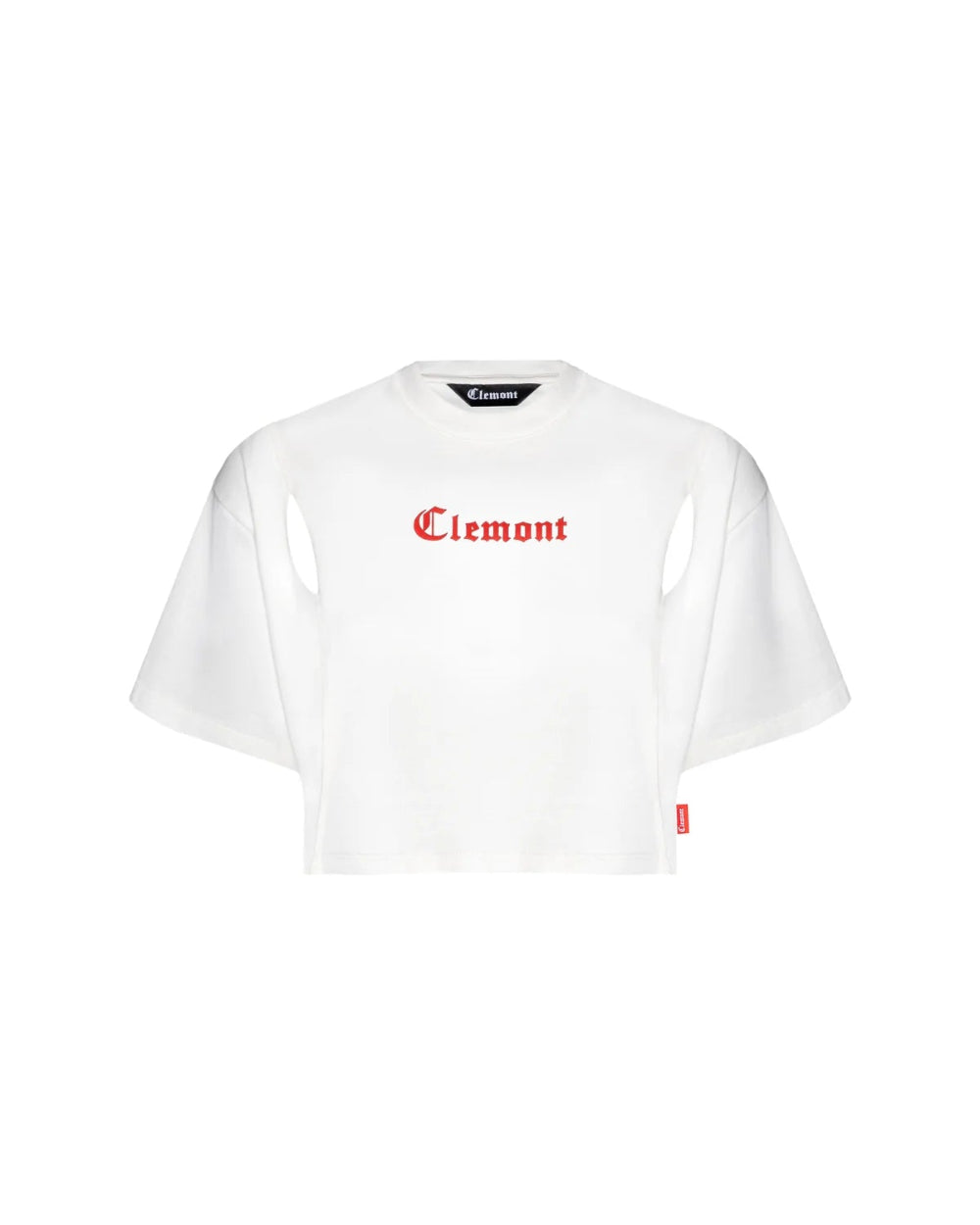 Crop Top Sofferenza Clemont Crema Mujer Frontal