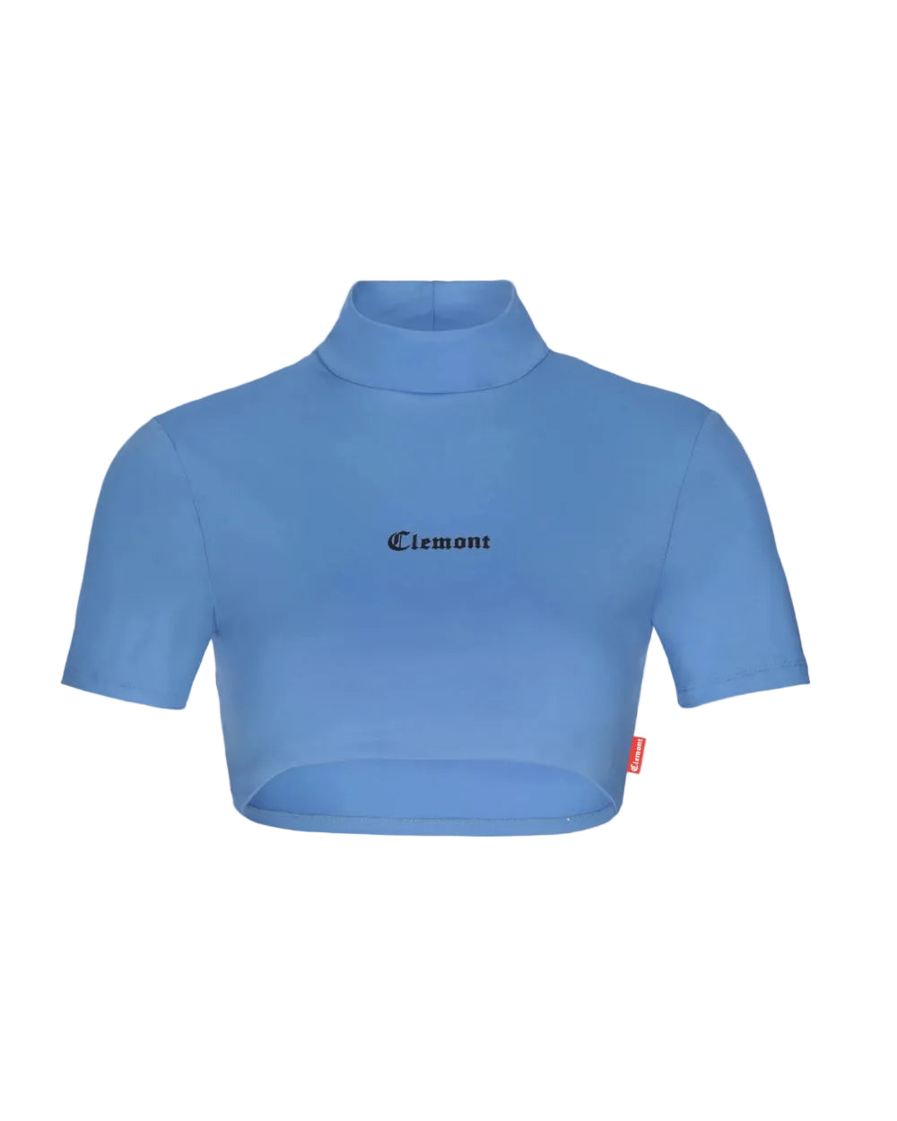 Crop Top Cassiopea Clemont Azul Mujer Frontal