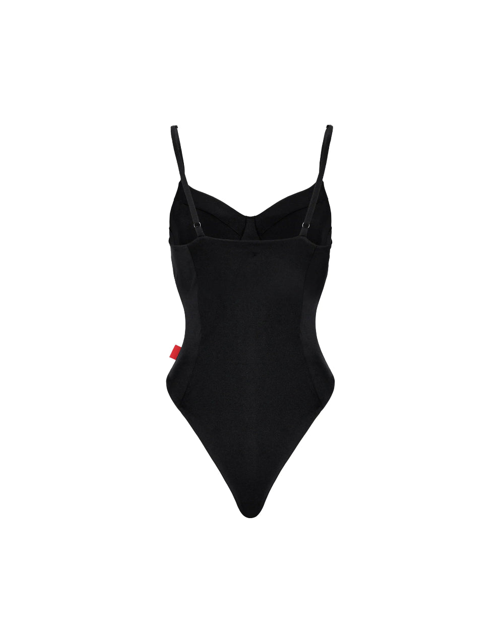 Body Vivace Clemont Mujer Color Negro Detrás