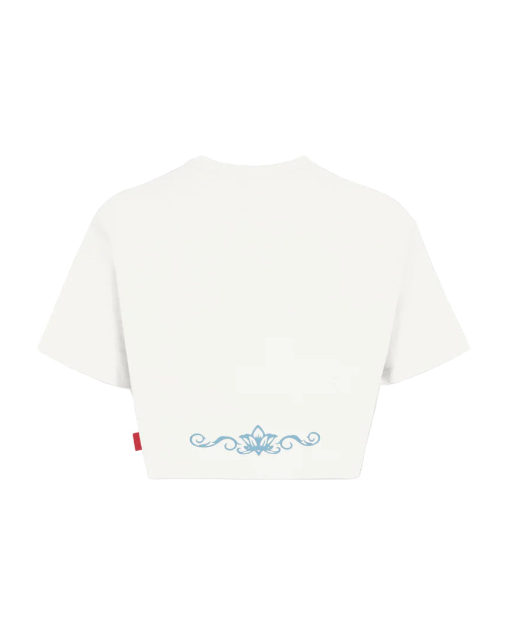 Crop Top Sacralitá Clemont Crema Mujer Detrás