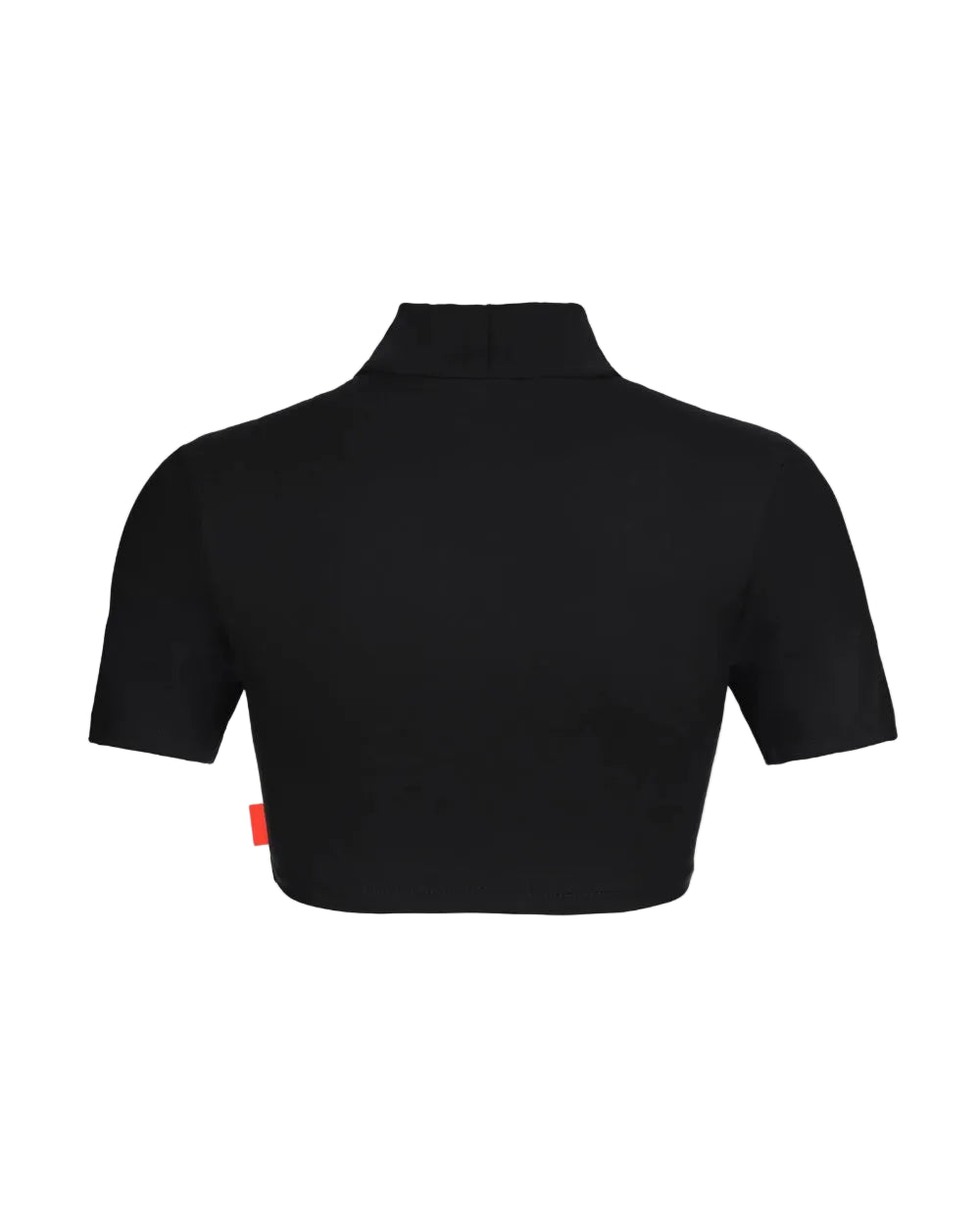 Crop Top Cassiopea Clemont Negro Mujer Detrás