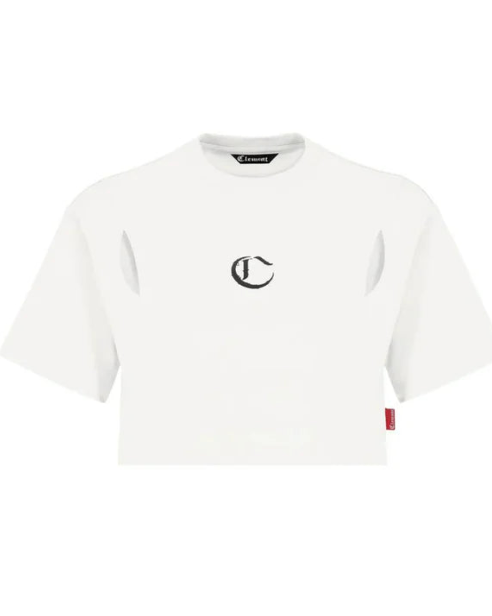 Crop Top Armonioso Clemont Mujer Color Blanco Frontal