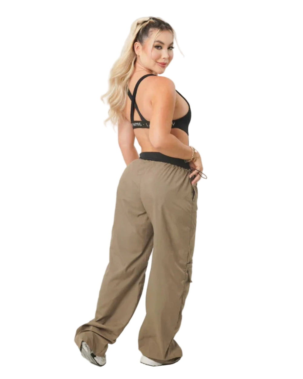 Pantalón Verona Labeur Arena Mujer Detrás Modelo