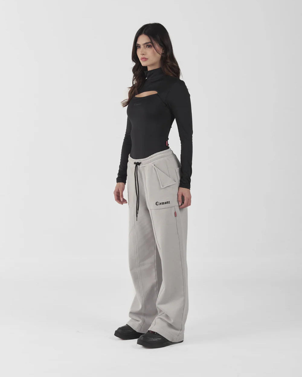 Body Sublime Clemont Mujer Color Negro Lateral Modelo General