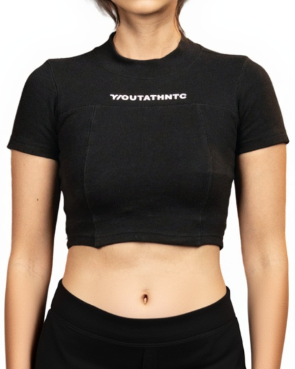 Top SECUENCE TOP YOut Negro Mujer Frontal