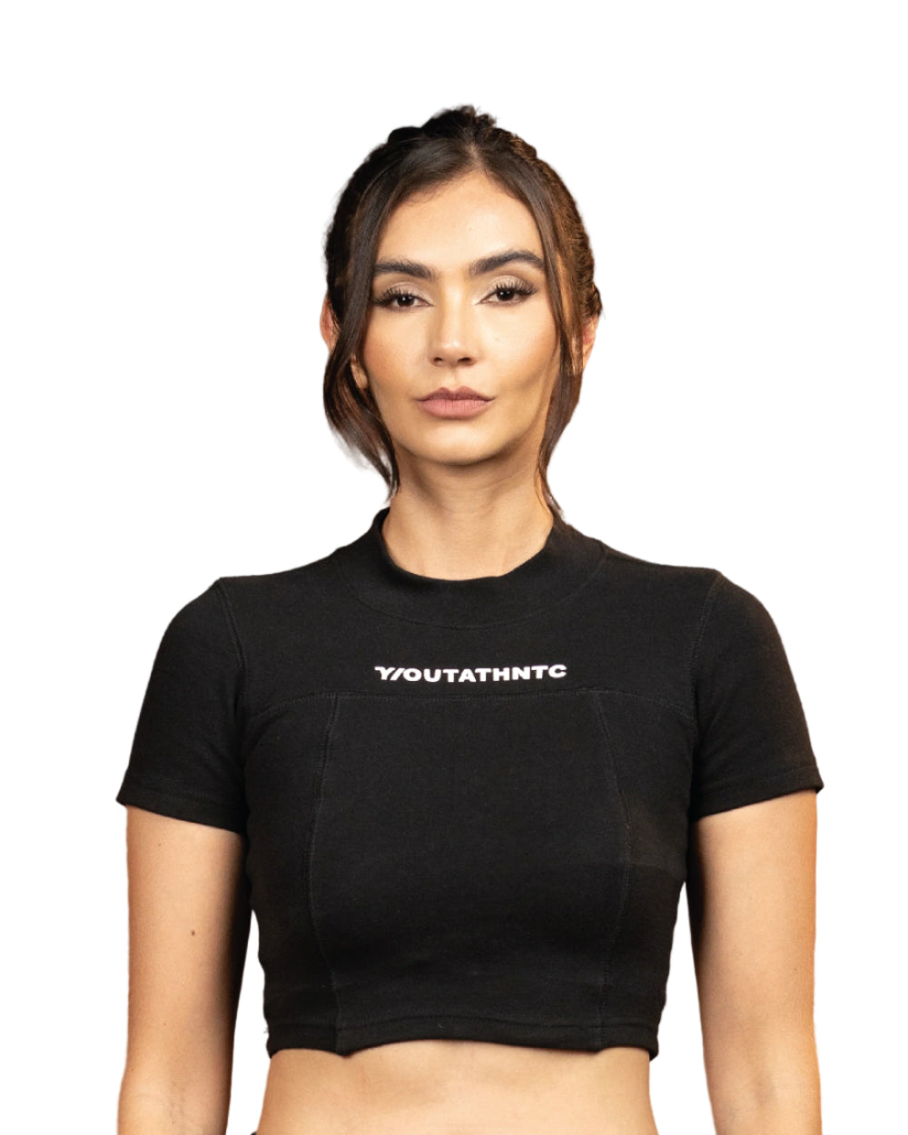 Top SECUENCE TOP YOut Negro Mujer Frontal