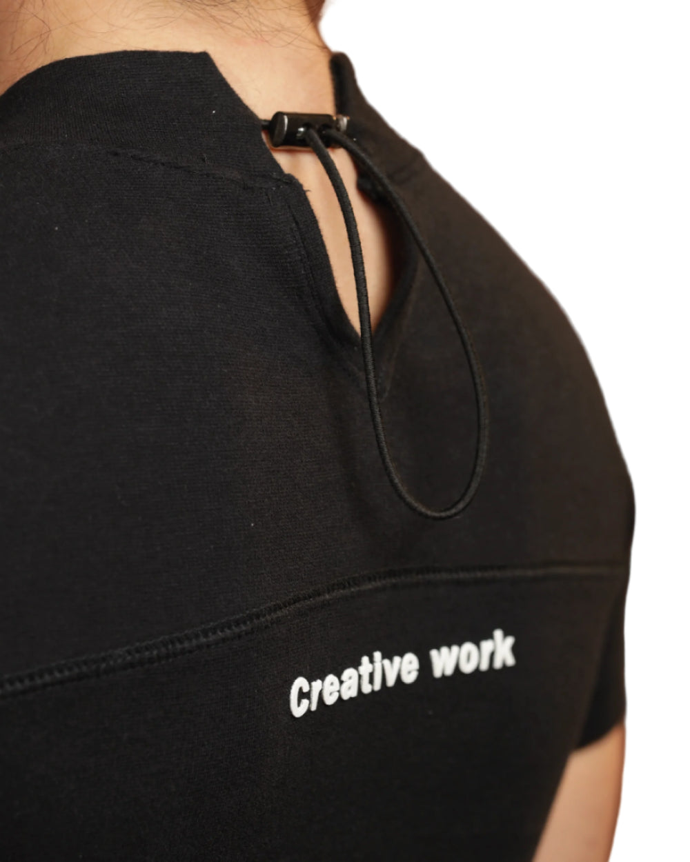 Top SECUENCE TOP YOut Negro Mujer Detrás Detalle