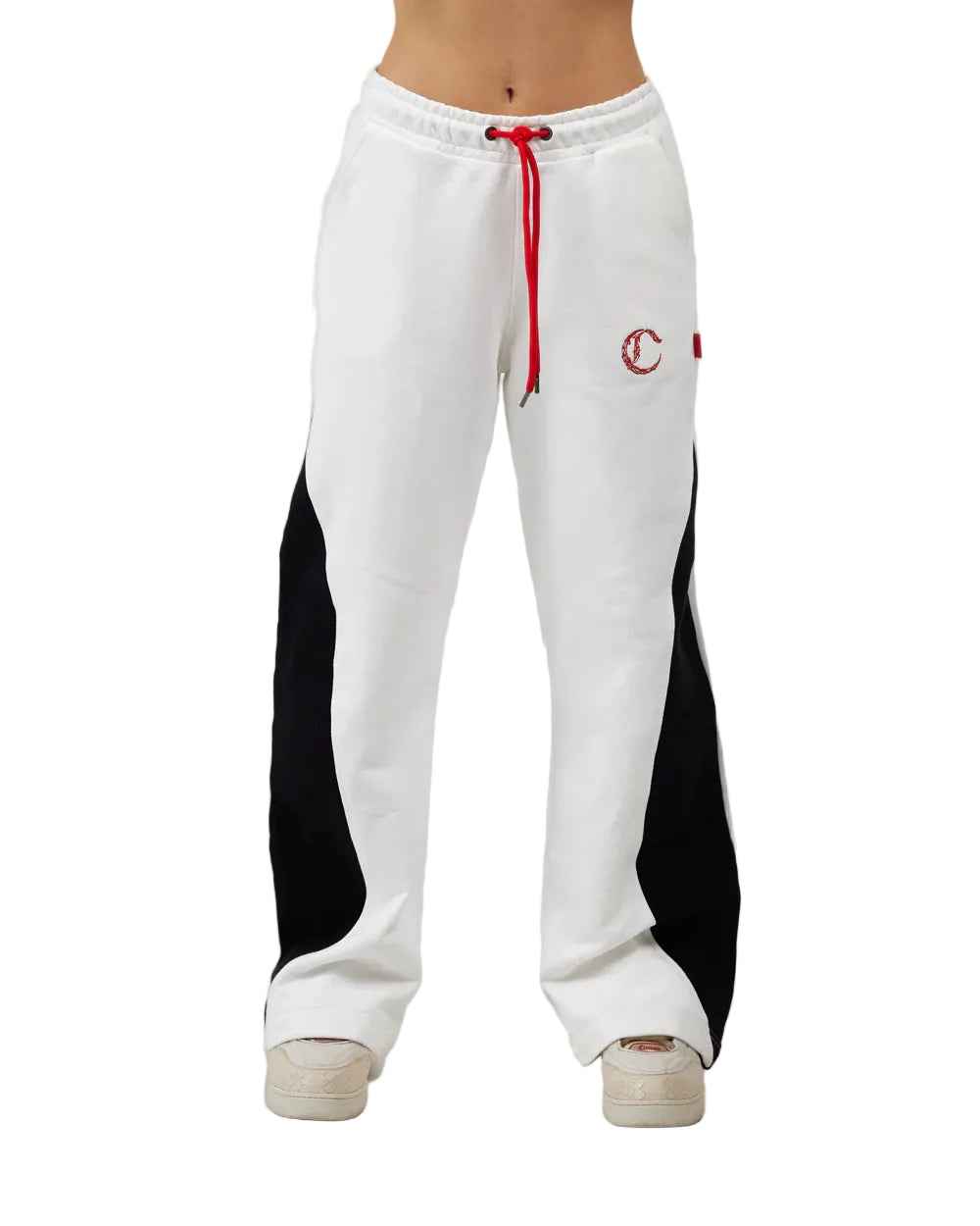 Sudadera Preminente Clemont Mujer Color Crema Frontal Modelo