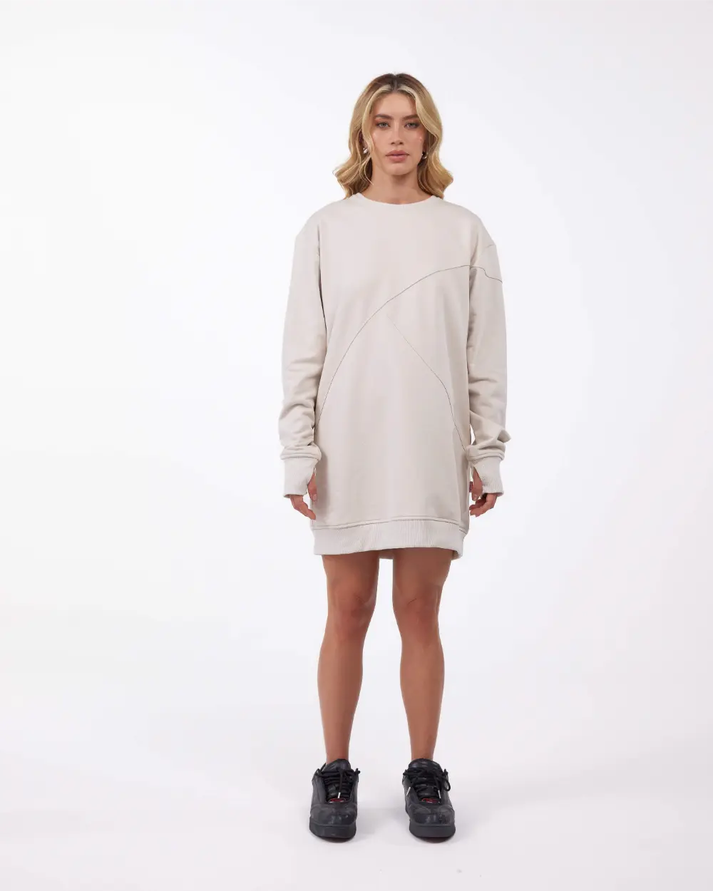 DRESS VESTIDO CLEMON CRTO MUJER FRONTAL