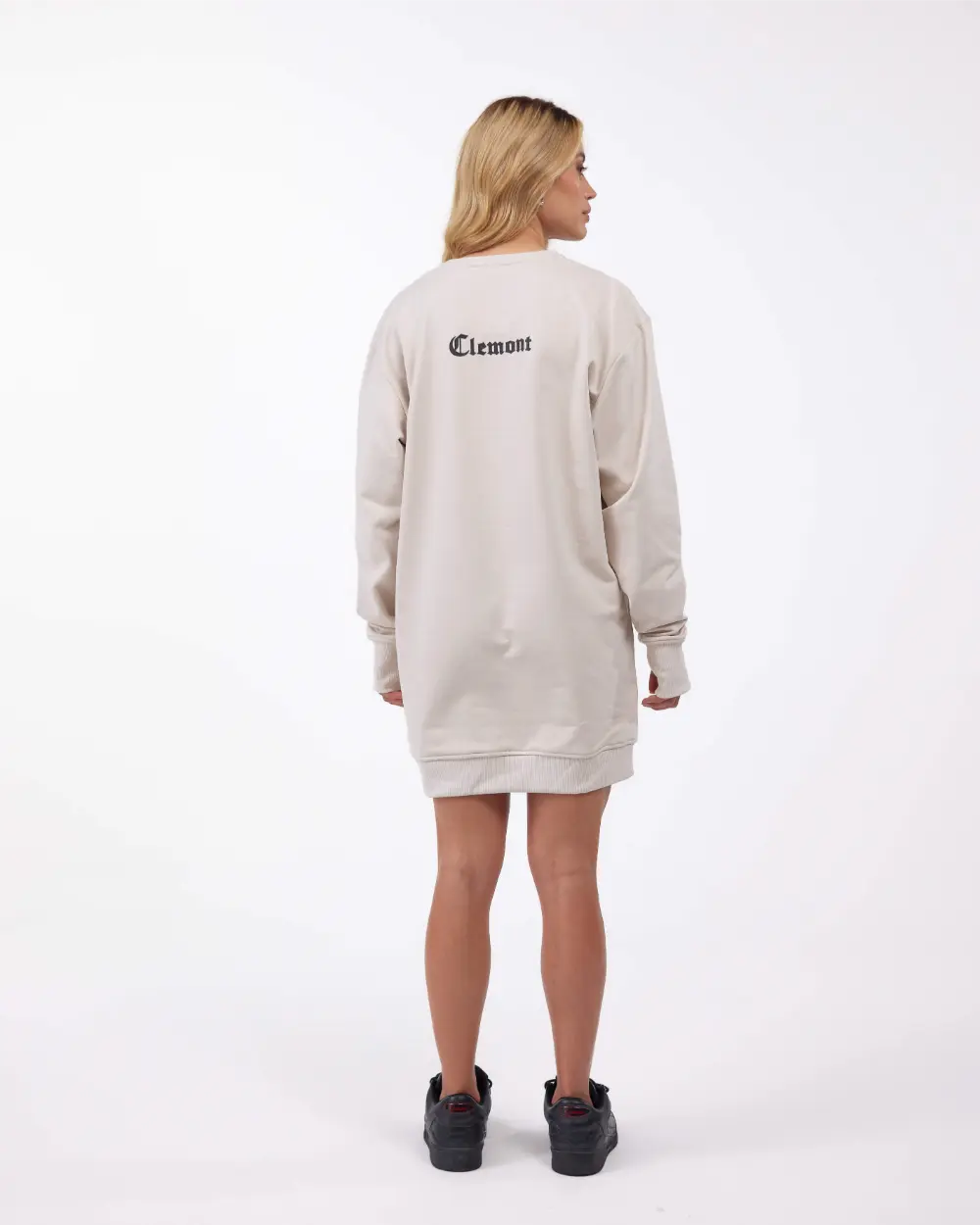 DRESS VESTIDO CLEMON CRTO MUJER TRASERO