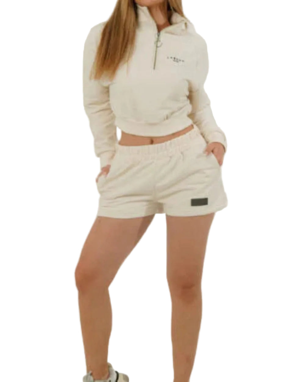 Short Arcangel Labeur Crema Mujer Frontal General