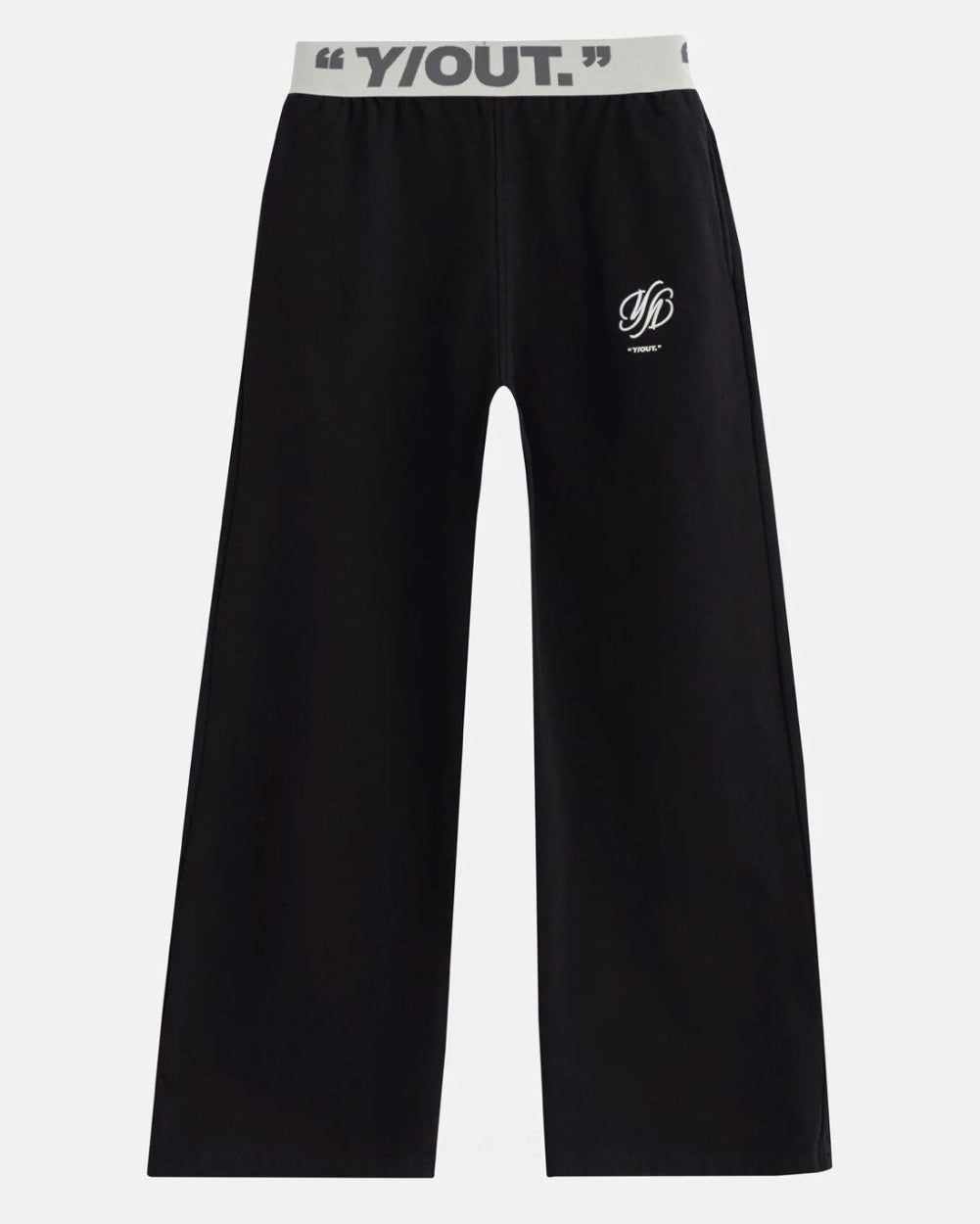 Sudadera Fungi Sweat Pants YOut Mujer Negro Frontal