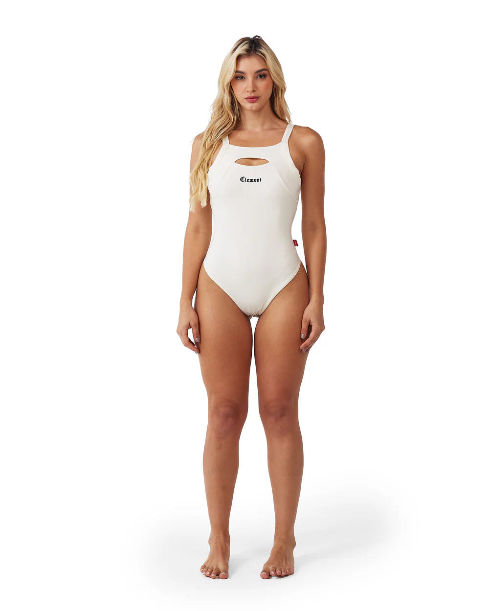 Bodysuit Buio Clemont Mujer Color Crema Frontal Modelo General