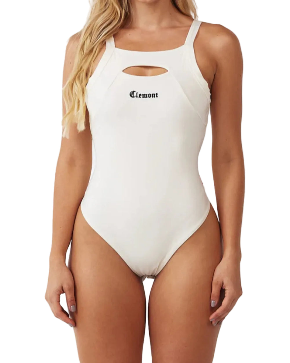 Bodysuit Buio Clemont Mujer Color Crema Frontal Modelo