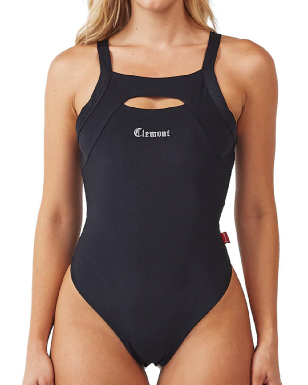 Bodysuit Buio Clemont Mujer Color Negro Frontal Modelo