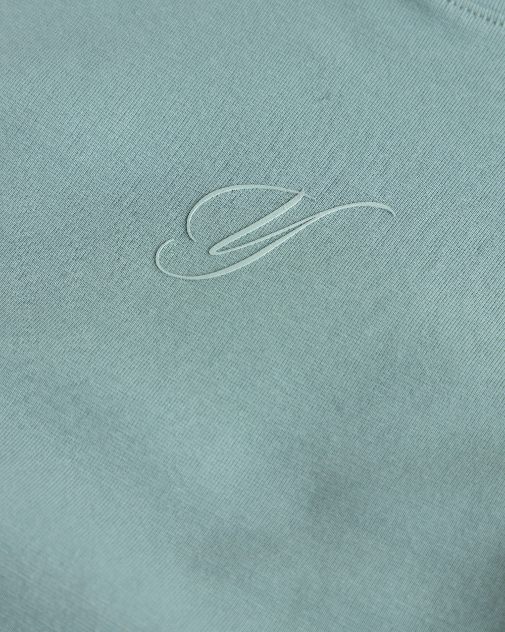 Euro Crop Top YOut Verde Marino Mujer Frontal Detalle