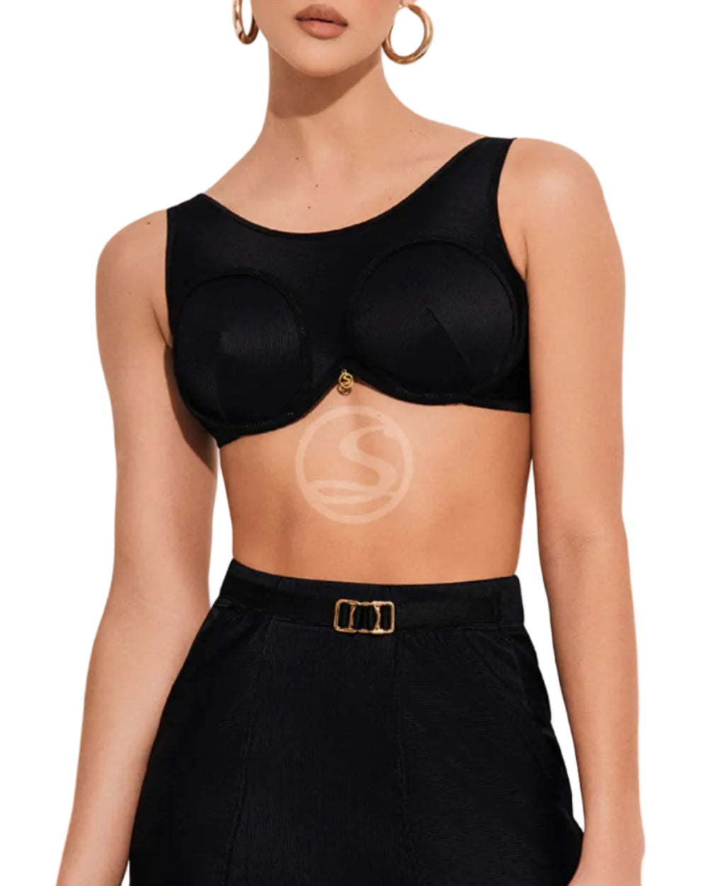 SET SAROS NEGRO SANTISIMAS Mujer Detalle Modelo