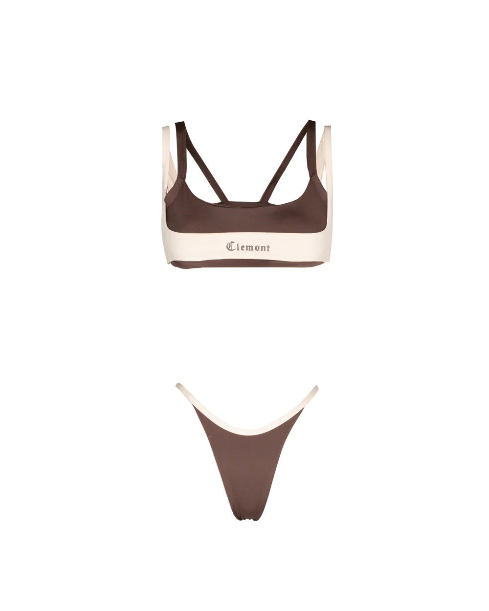 Bikini Verso Clemont Mocca Mujer Frontal