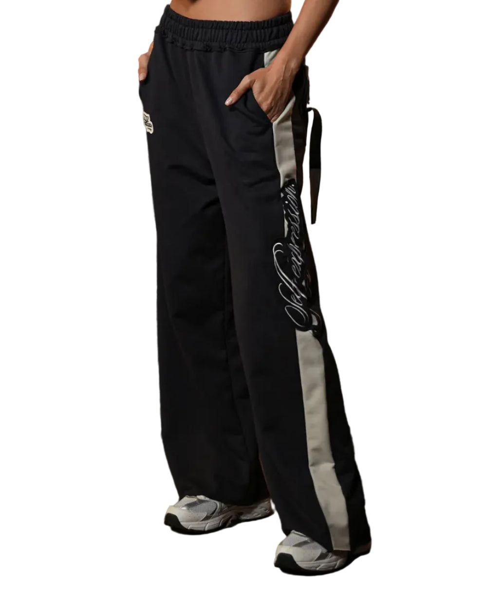 Sudadera Identity Yout Azul Oscuro Frontal Modelo Detalle