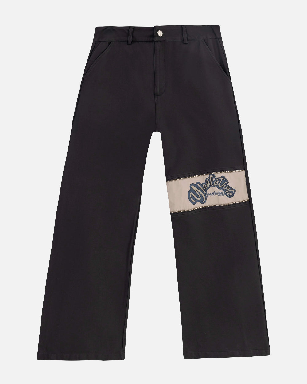 Pantalón Mate Pant YOut Negro Mujer Frontal