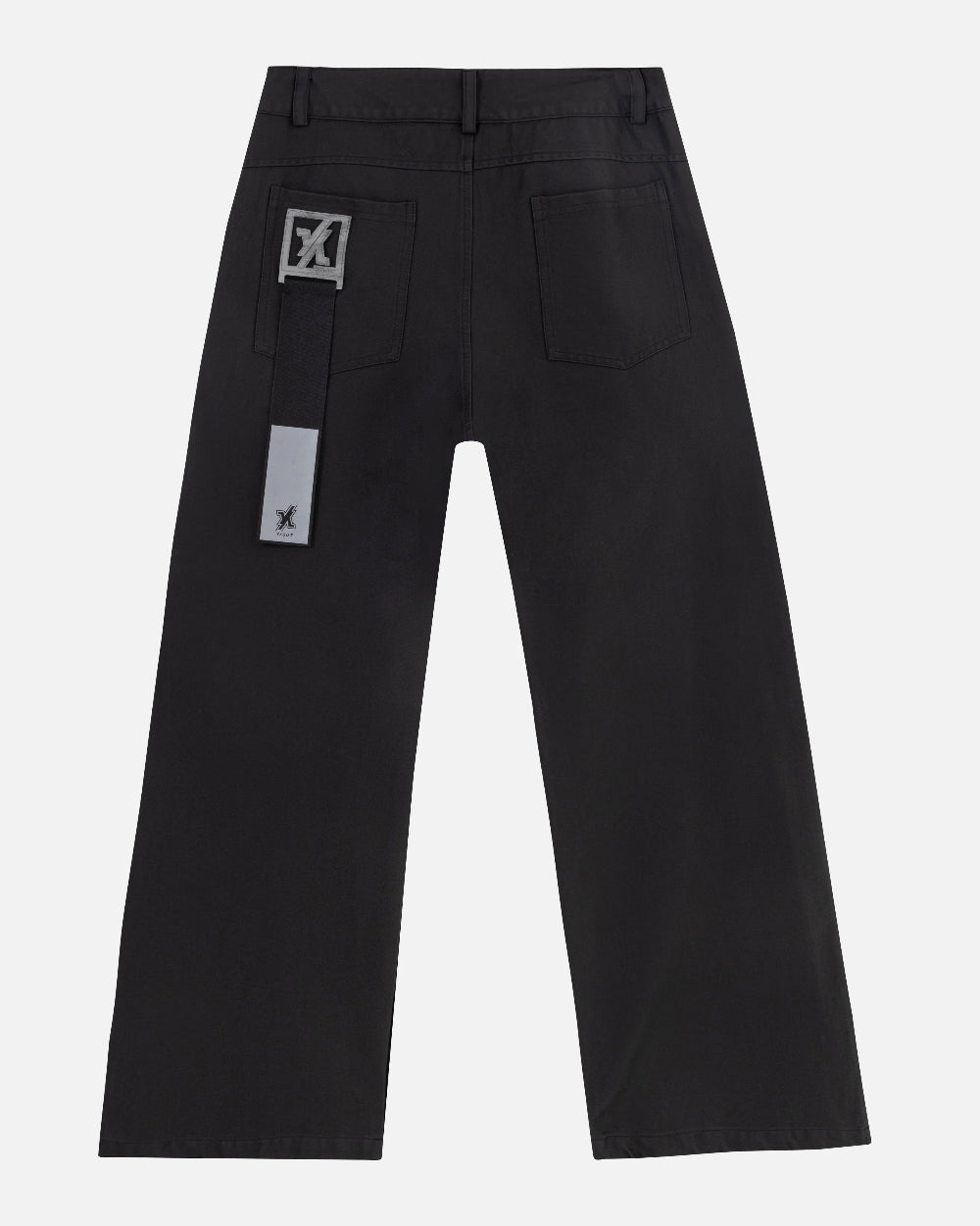Pantalón Mate Pant YOut Negro Mujer Detrás