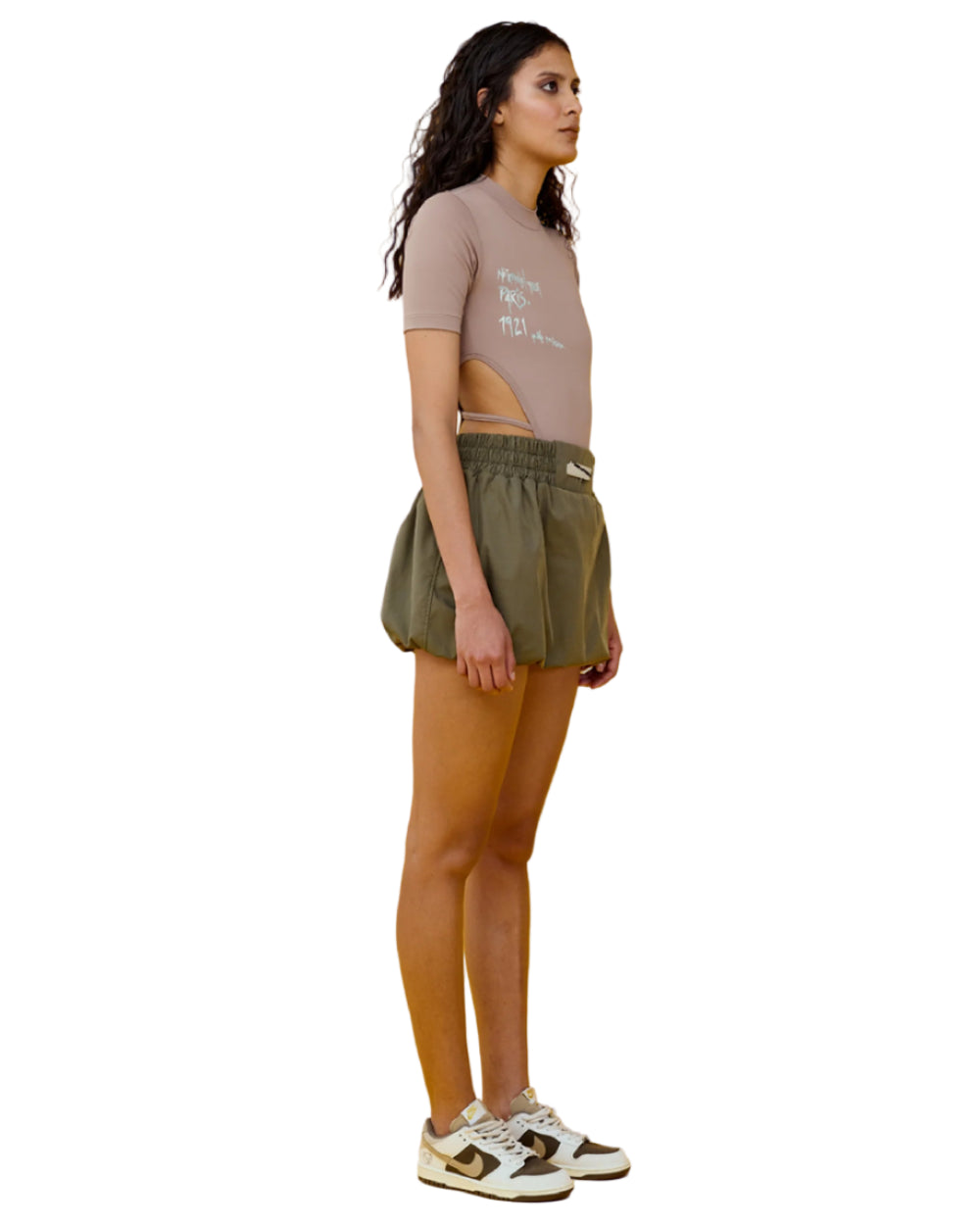 PARISIN SKIRT Falda YOut Mujer Lateral Modelo