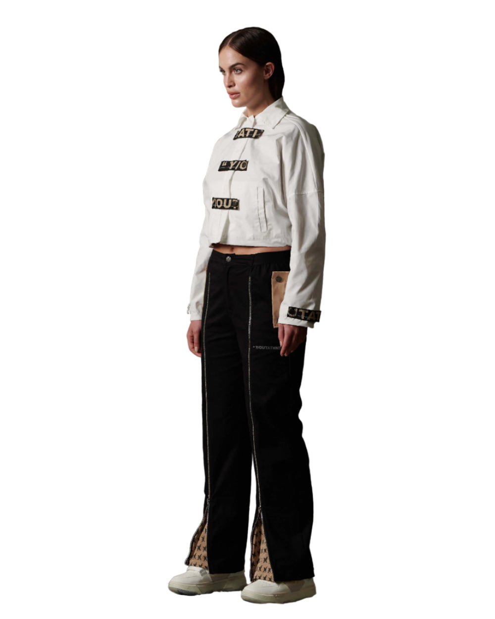 GLACIAL JACKET YOut Mujer Lateral Modelo