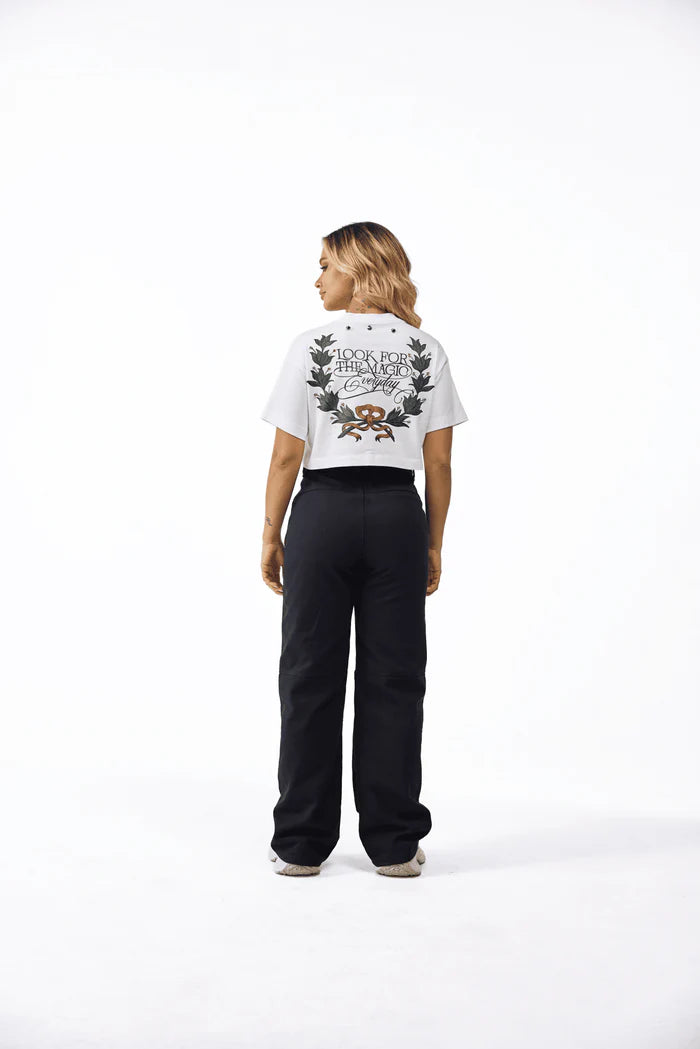 CROPTOP OVERSIZED MUJER CENERE CREMA CLEMONT