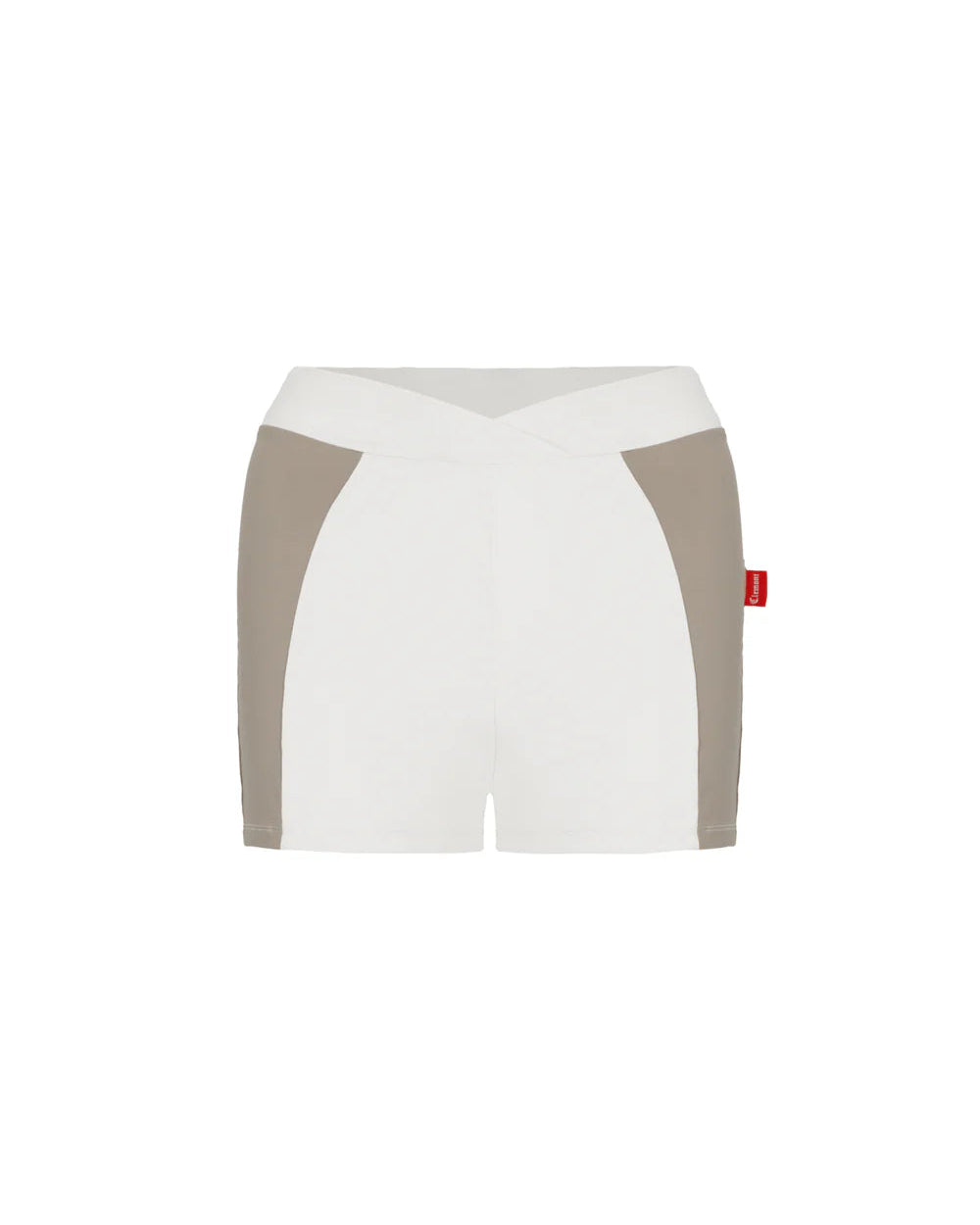Short Felice Clemont Crema Mujer Frontal