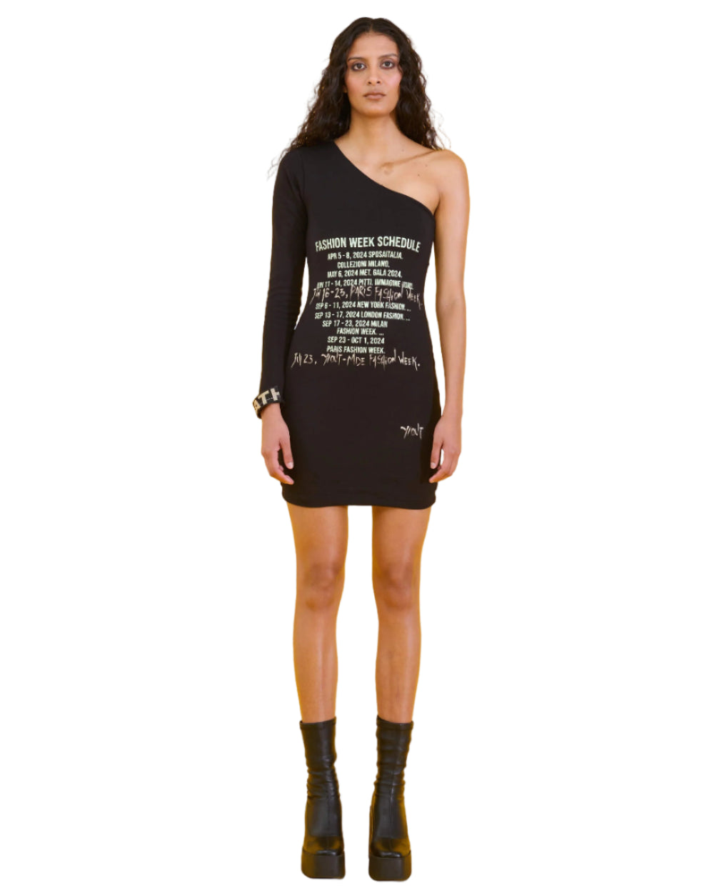 Vestido Marquise YOut Negro Mujer Frontal