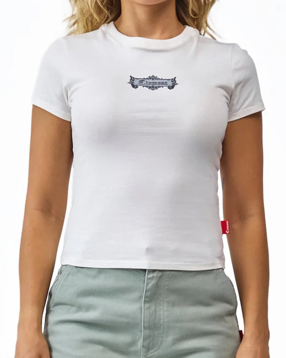 CAMISETA CLEMONT MUJER BASICA FRONTAL MUJER