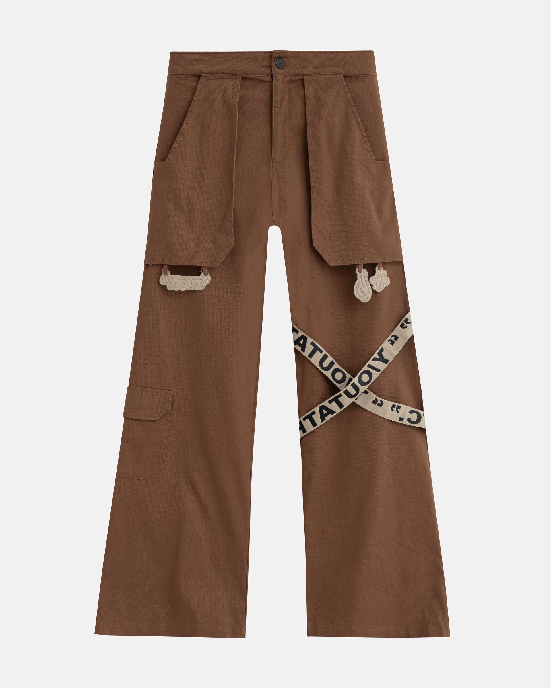 Pantalón Spore Pant YOut Café Mujer Frontal