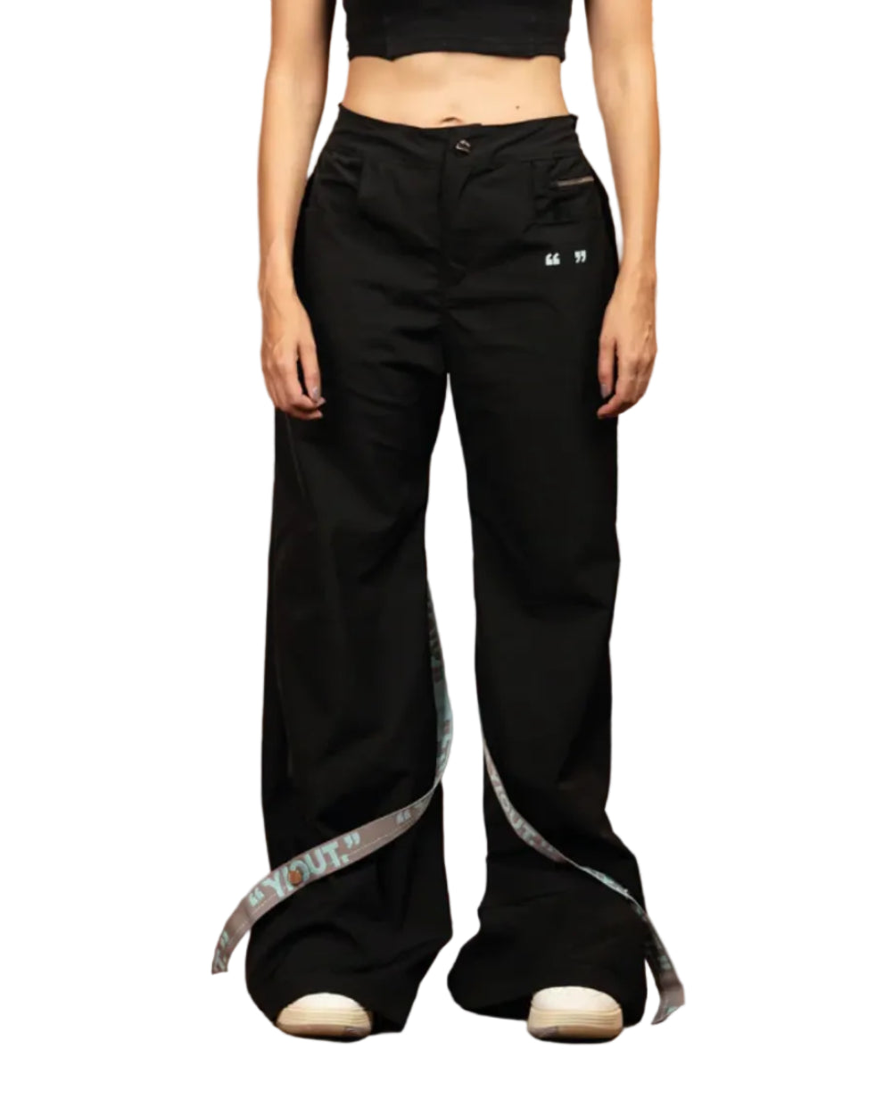 Pantalón YOUT LP Mujer Detalle Modelo Frontal