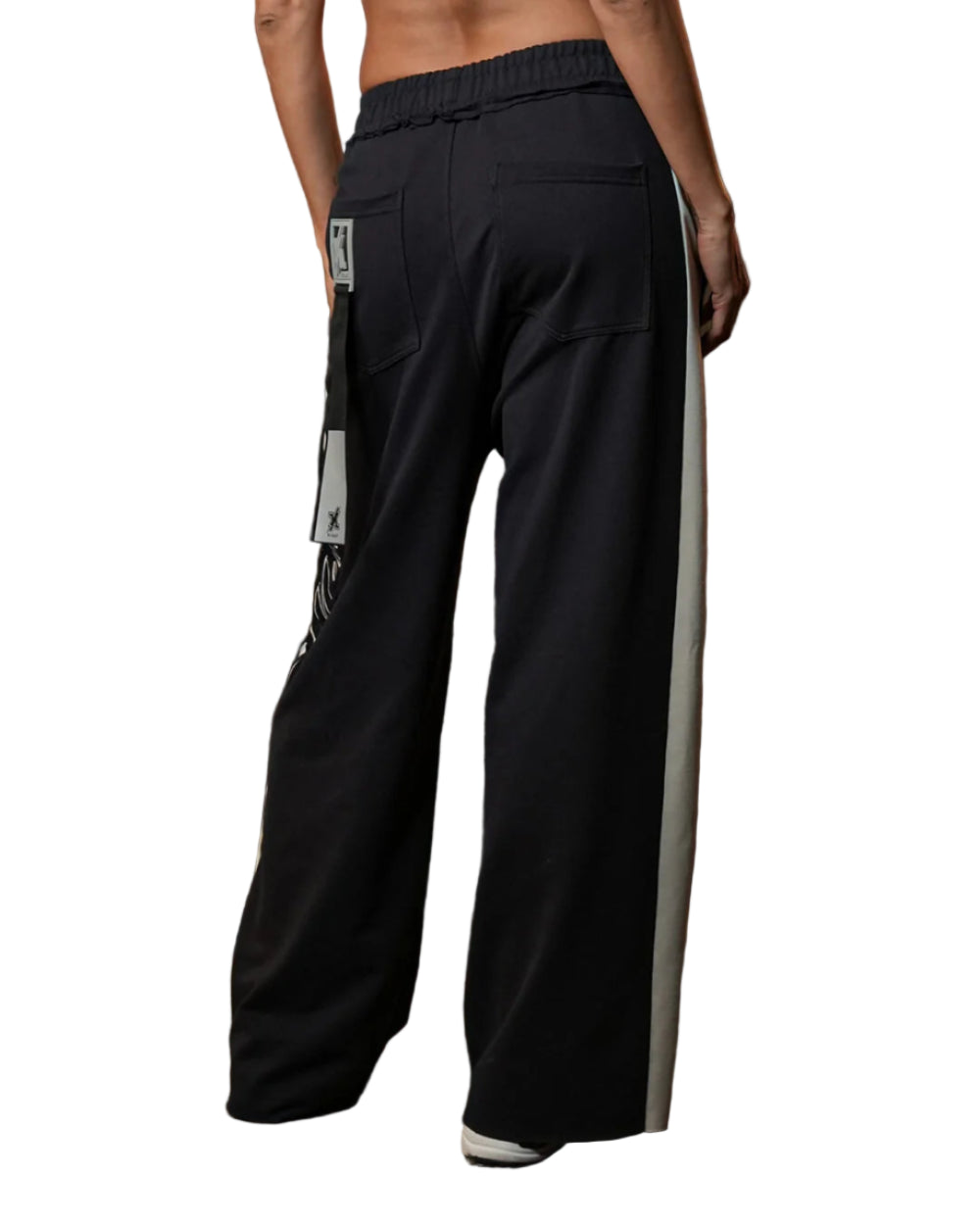 Sudadera Identity Yout Azul Oscuro Detrás Modelo