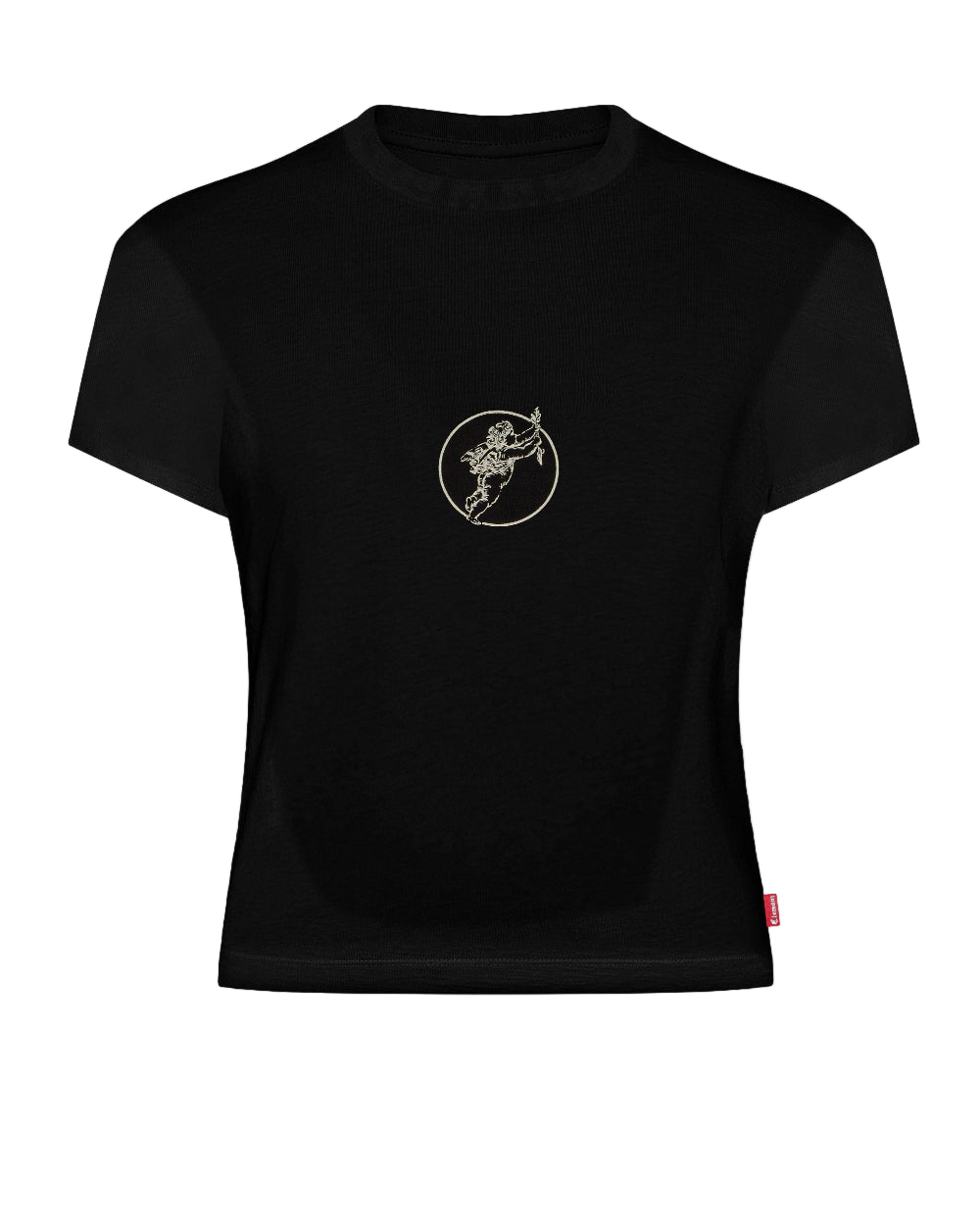 Camiseta Astrale Clemont Negro Mujer Frontal 