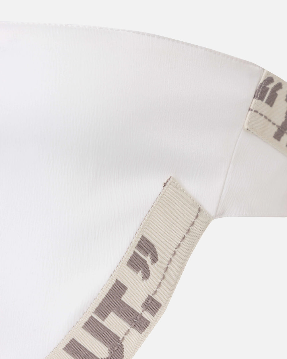 Scarf Boujee YOut Blanco Detalle