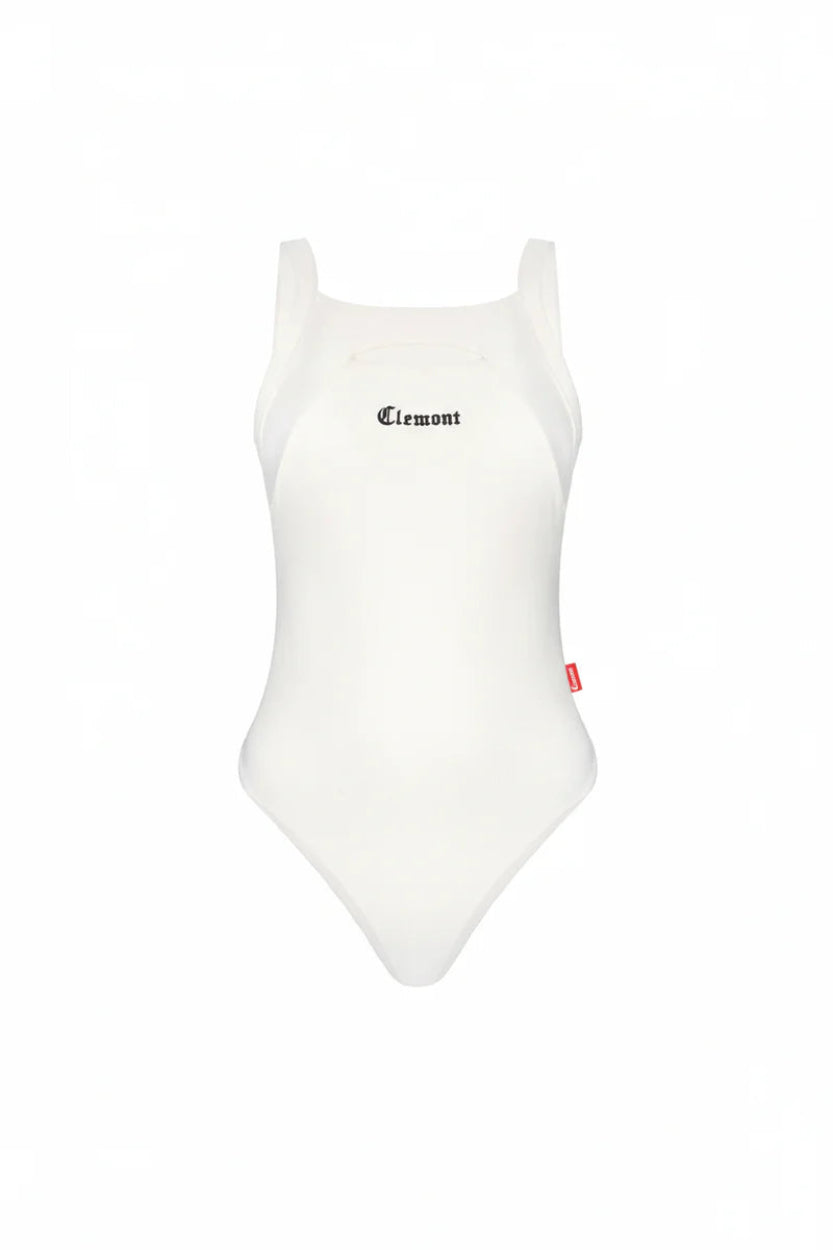 Bodysuit Buio Clemont Mujer Color Crema Frontal
