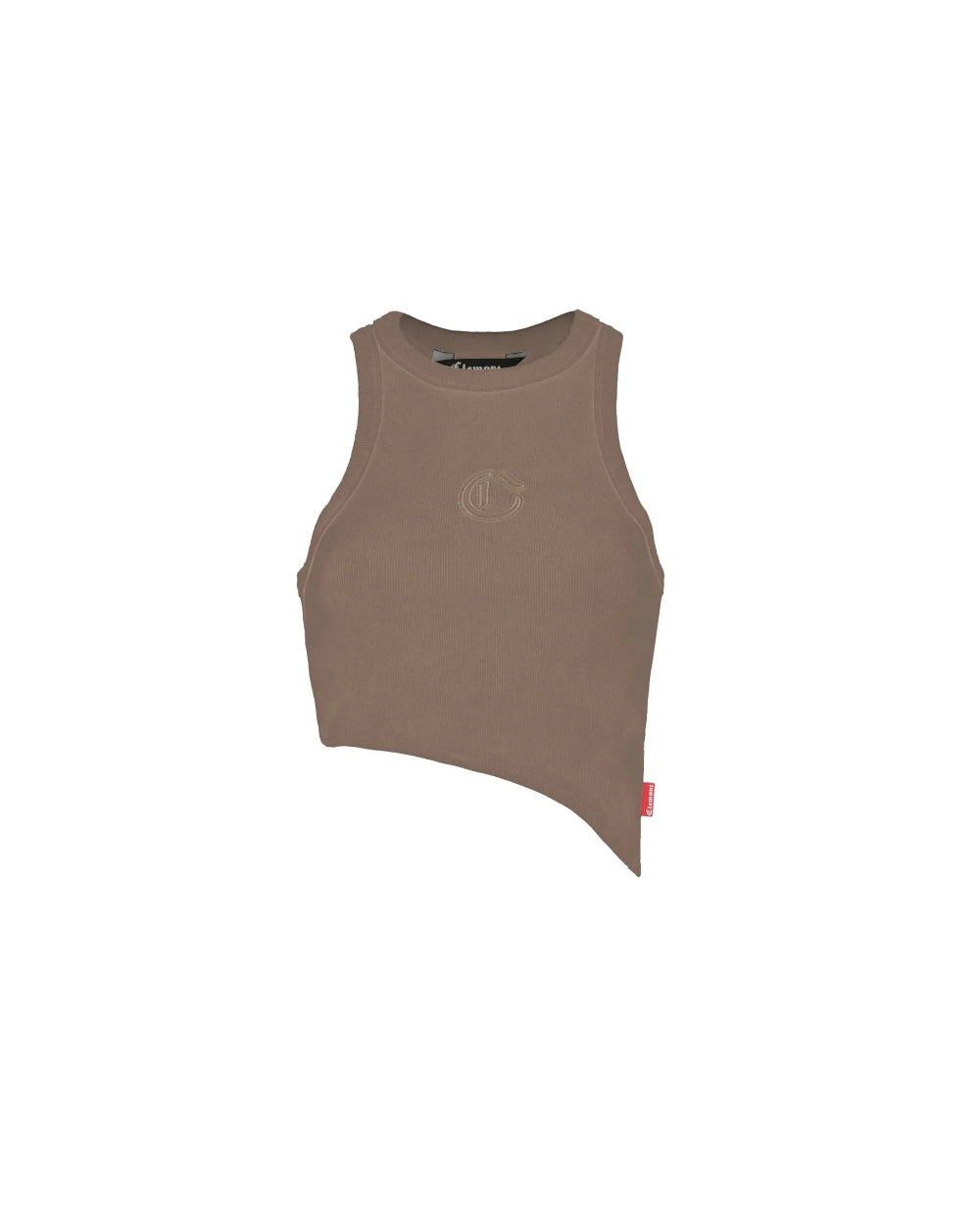 Crop Top Piacevole Clemont Nude Mujer Frontal