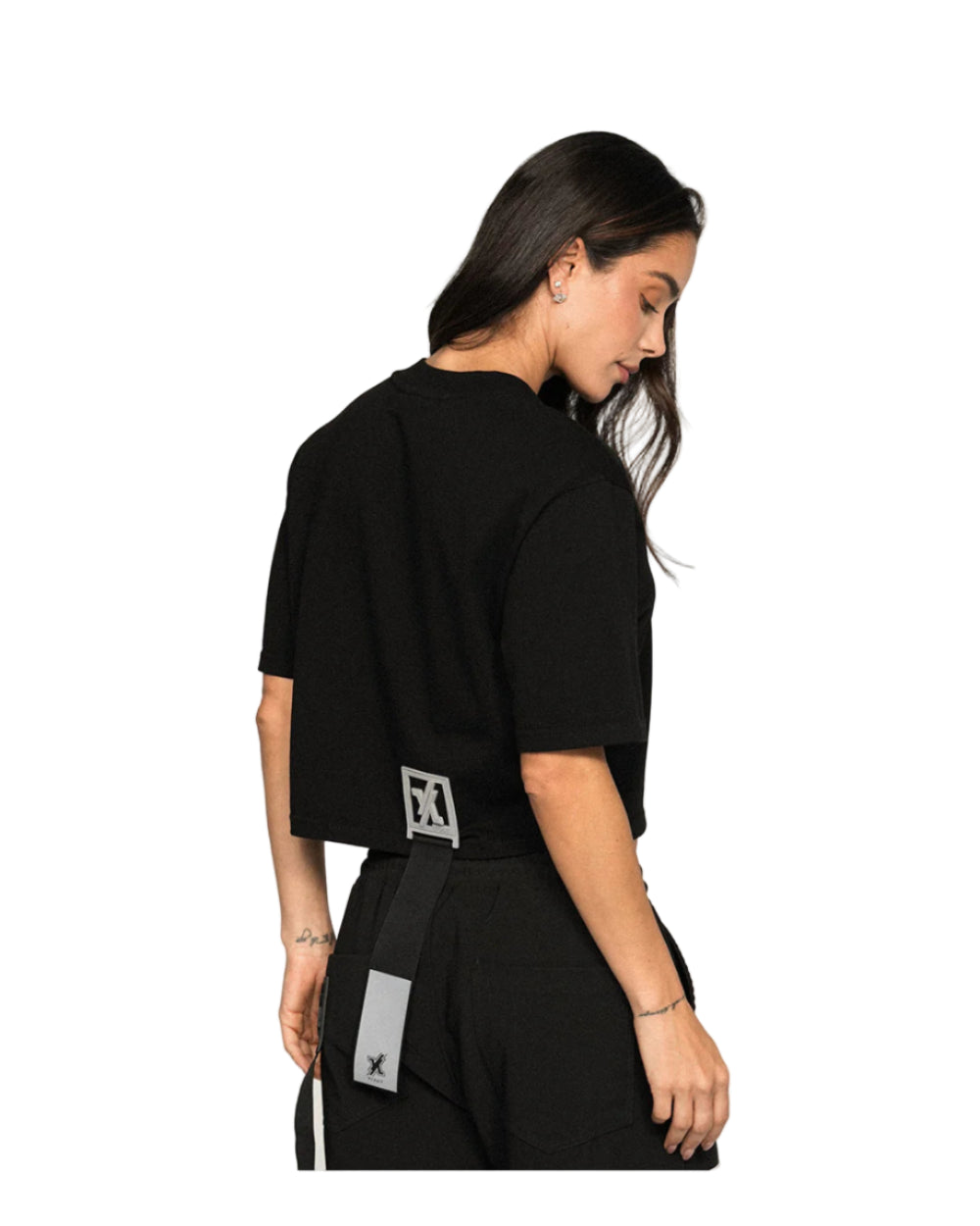 Crop Top TAPE CHEST Y/Out